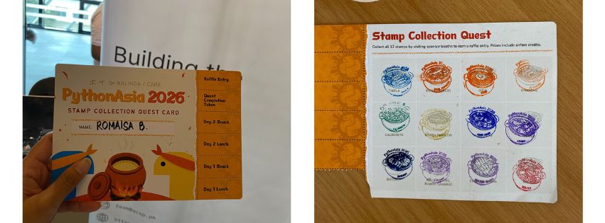 PythonAsia2026 Stamp Collection Quest Card